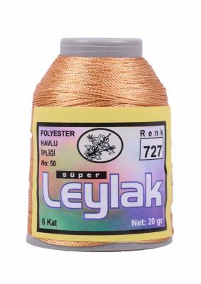 Leylak Polyester Dantel İplikleri - 6 Katlı - 20 Gr