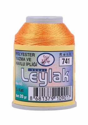 Leylak Polyester Dantel İplikleri - 6 Katlı - 20 Gr