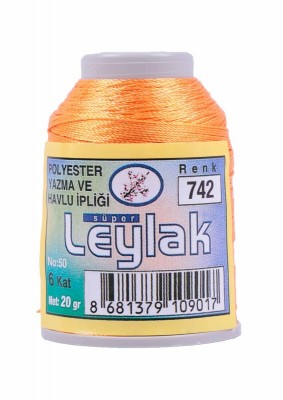 Leylak Polyester Dantel İplikleri - 6 Katlı - 20 Gr - Thumbnail