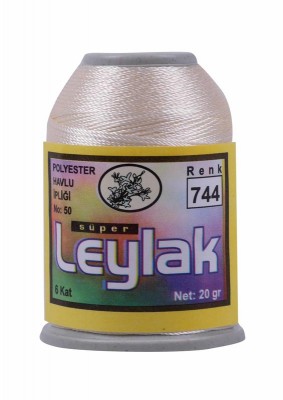 Leylak Polyester Dantel İplikleri - 6 Katlı - 20 Gr - Thumbnail