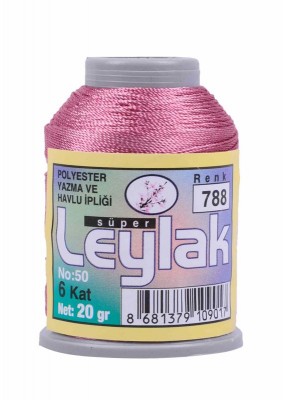 Leylak Polyester Dantel İplikleri - 6 Katlı - 20 Gr - Thumbnail