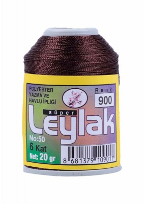 Leylak Polyester Dantel İplikleri - 6 Katlı - 20 Gr - Thumbnail