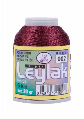 Leylak Polyester Dantel İplikleri - 6 Katlı - 20 Gr - Thumbnail