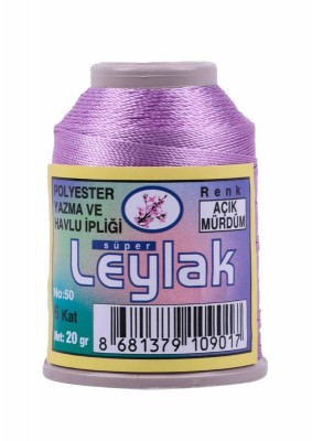 Leylak Polyester Dantel İplikleri - 6 Katlı - 20 Gr - Thumbnail