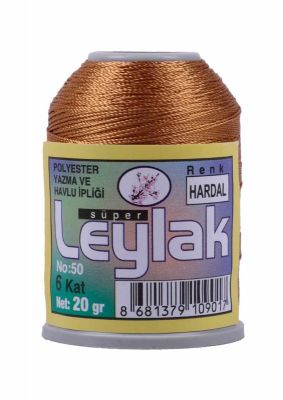 Leylak Polyester Dantel İplikleri - 6 Katlı - 20 Gr