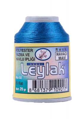 Leylak Polyester Dantel İplikleri - 6 Katlı - 20 Gr - Thumbnail