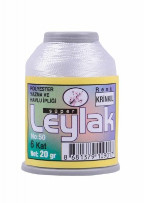 Leylak Polyester Dantel İplikleri - 6 Katlı - 20 Gr - Thumbnail