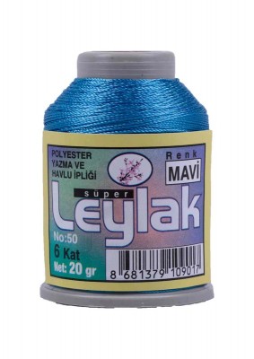 Leylak Polyester Dantel İplikleri - 6 Katlı - 20 Gr - Thumbnail