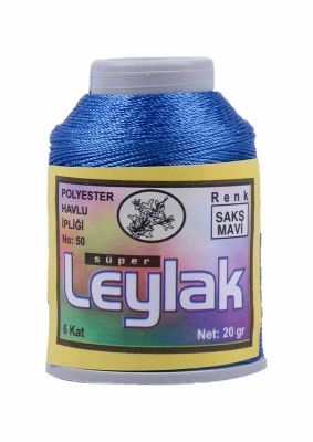 Leylak Polyester Dantel İplikleri - 6 Katlı - 20 Gr