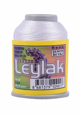 Leylak Polyester Dantel İplikleri - 6 Katlı - 20 Gr - Thumbnail