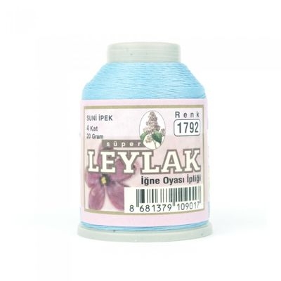 Leylak Suni İpek - İğne Oyası İplikleri - 20 gr - 4 Kat