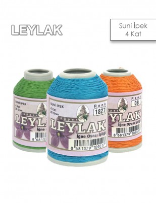 LEYLAK - Leylak Suni İpek - İğne Oyası İplikleri - 20 gr - 4 Kat