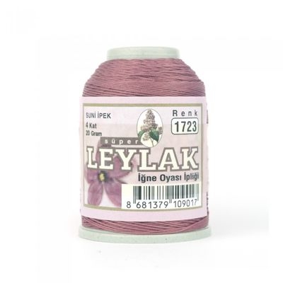 Leylak Suni İpek - İğne Oyası İplikleri - 20 gr - 4 Kat