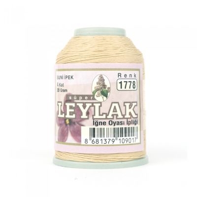 Leylak Suni İpek - İğne Oyası İplikleri - 20 gr - 4 Kat