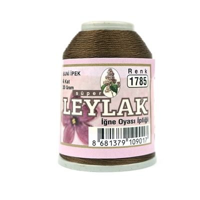 Leylak Suni İpek - İğne Oyası İplikleri - 20 gr - 4 Kat