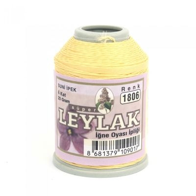 Leylak Suni İpek - İğne Oyası İplikleri - 20 gr - 4 Kat