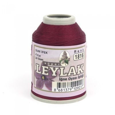 Leylak Suni İpek - İğne Oyası İplikleri - 20 gr - 4 Kat