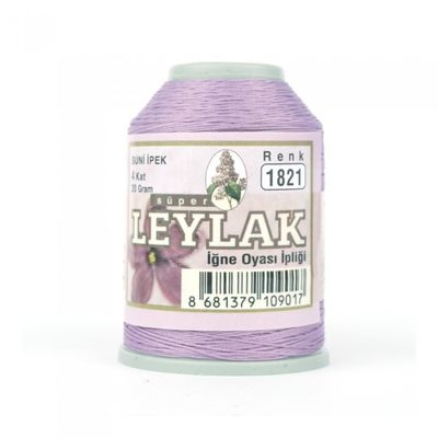 Leylak Suni İpek - İğne Oyası İplikleri - 20 gr - 4 Kat