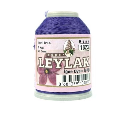 Leylak Suni İpek - İğne Oyası İplikleri - 20 gr - 4 Kat