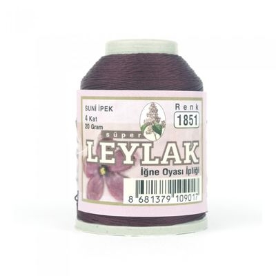 Leylak Suni İpek - İğne Oyası İplikleri - 20 gr - 4 Kat