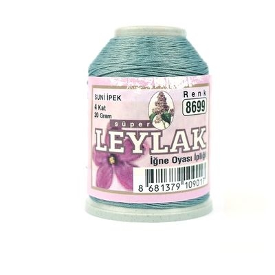 Leylak Suni İpek - İğne Oyası İplikleri - 20 gr - 4 Kat