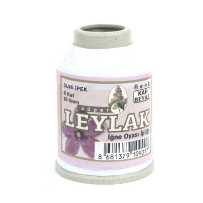 Leylak Suni İpek - İğne Oyası İplikleri - 20 gr - 4 Kat