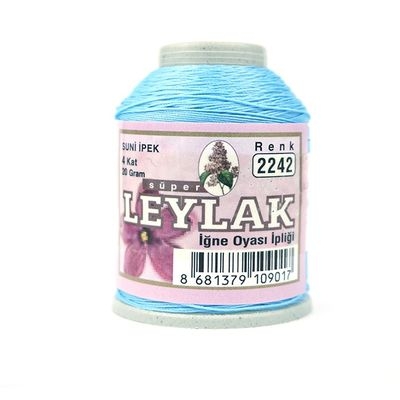 Leylak Suni İpek - İğne Oyası İplikleri - 20 gr - 4 Kat