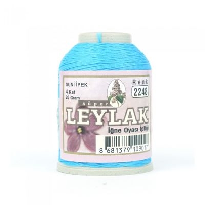 Leylak Suni İpek - İğne Oyası İplikleri - 20 gr - 4 Kat