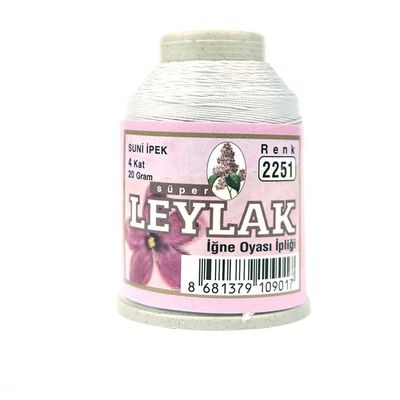 Leylak Suni İpek - İğne Oyası İplikleri - 20 gr - 4 Kat