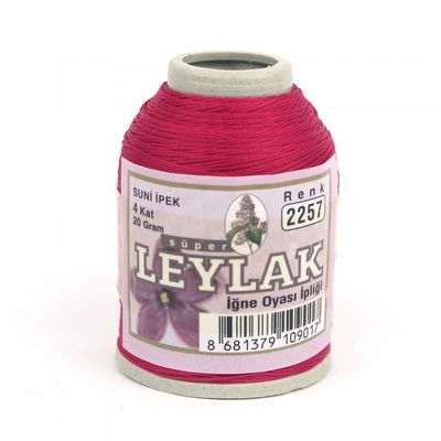 Leylak Suni İpek - İğne Oyası İplikleri - 20 gr - 4 Kat