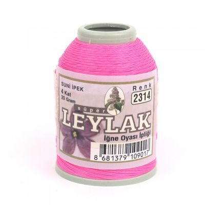 Leylak Suni İpek - İğne Oyası İplikleri - 20 gr - 4 Kat