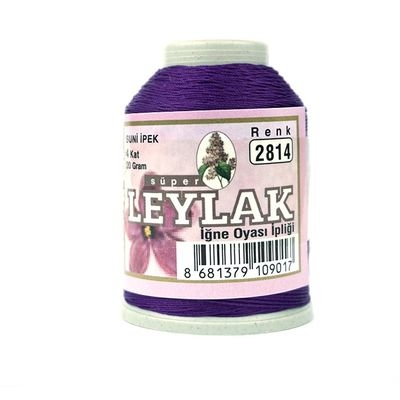 Leylak Suni İpek - İğne Oyası İplikleri - 20 gr - 4 Kat