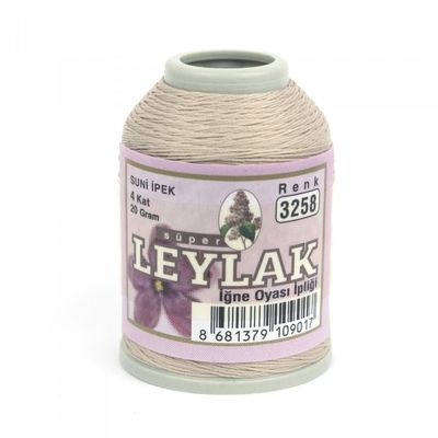 Leylak Suni İpek - İğne Oyası İplikleri - 20 gr - 4 Kat