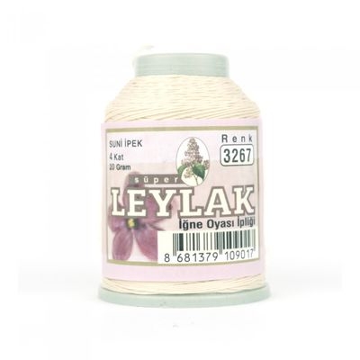 Leylak Suni İpek - İğne Oyası İplikleri - 20 gr - 4 Kat