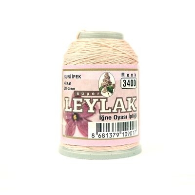 Leylak Suni İpek - İğne Oyası İplikleri - 20 gr - 4 Kat