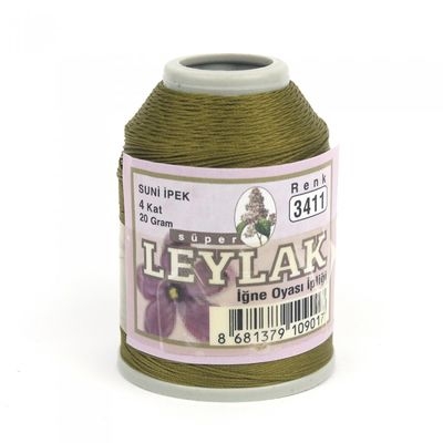 Leylak Suni İpek - İğne Oyası İplikleri - 20 gr - 4 Kat