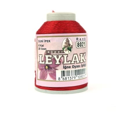 Leylak Suni İpek - İğne Oyası İplikleri - 20 gr - 4 Kat