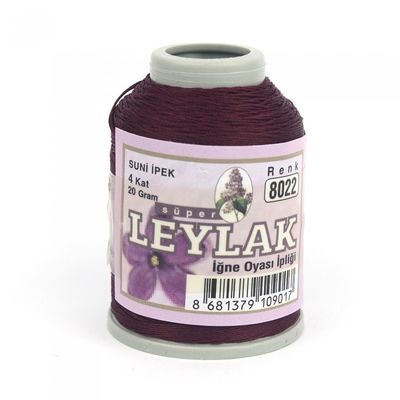 Leylak Suni İpek - İğne Oyası İplikleri - 20 gr - 4 Kat