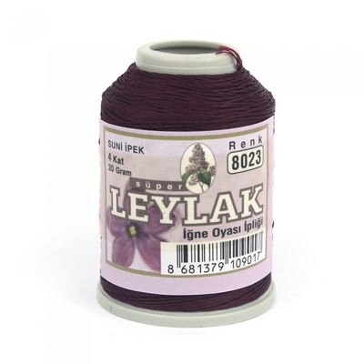 Leylak Suni İpek - İğne Oyası İplikleri - 20 gr - 4 Kat