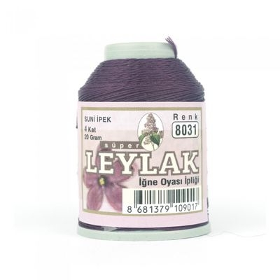 Leylak Suni İpek - İğne Oyası İplikleri - 20 gr - 4 Kat