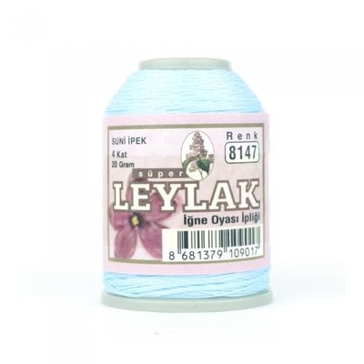 Leylak Suni İpek - İğne Oyası İplikleri - 20 gr - 4 Kat