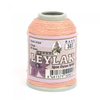 Leylak Suni İpek - İğne Oyası İplikleri - 20 gr - 4 Kat