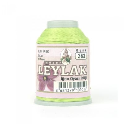 Leylak Suni İpek - İğne Oyası İplikleri - 20 gr - 4 Kat