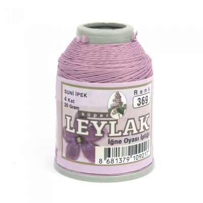 Leylak Suni İpek - İğne Oyası İplikleri - 20 gr - 4 Kat