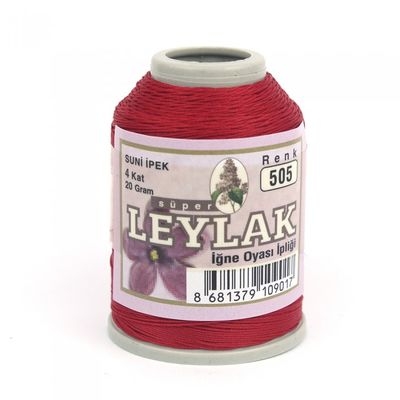 Leylak Suni İpek - İğne Oyası İplikleri - 20 gr - 4 Kat