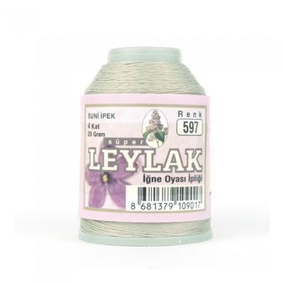 Leylak Suni İpek - İğne Oyası İplikleri - 20 gr - 4 Kat