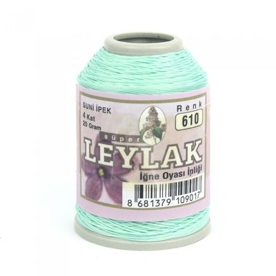 Leylak Suni İpek - İğne Oyası İplikleri - 20 gr - 4 Kat