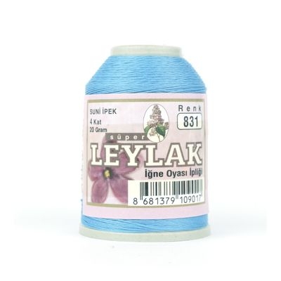 Leylak Suni İpek - İğne Oyası İplikleri - 20 gr - 4 Kat