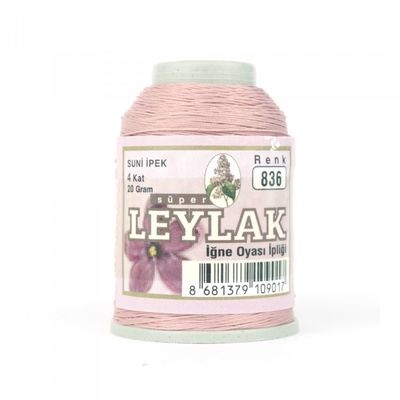 Leylak Suni İpek - İğne Oyası İplikleri - 20 gr - 4 Kat