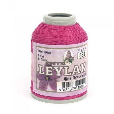 Leylak Suni İpek - İğne Oyası İplikleri - 20 gr - 4 Kat